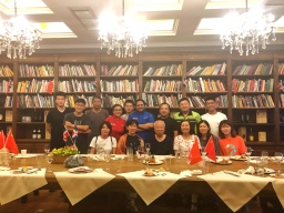 Décimo-cuarta cena en el marco del Festival de La Cocina Dominicana en China (Yantai, 2019)